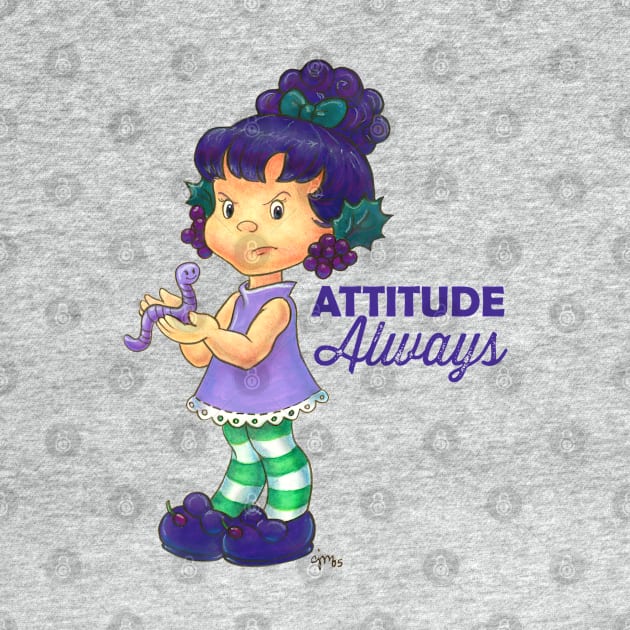 Raisin Cane Fanart - Attitude Always by Caroline McKay Illustration